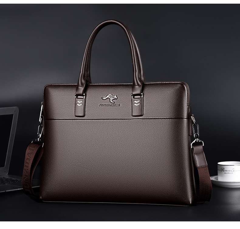 ブリーフケース 高級レザービジネスバッグ