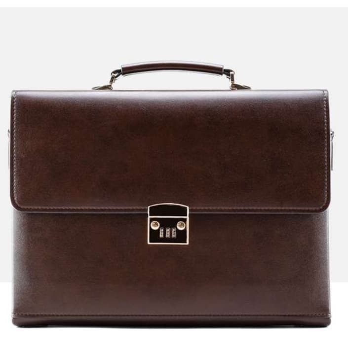 伝統職人仕上げ本革ブリーフケース