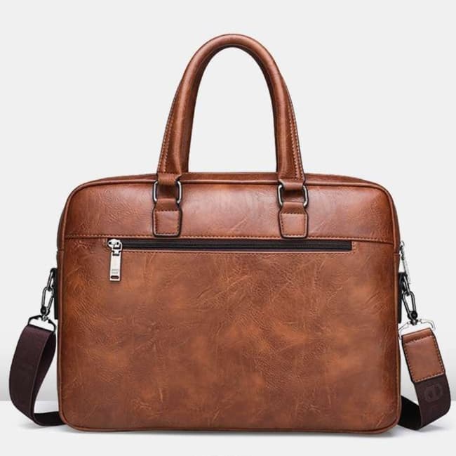 上質本革スタイリッシュブリーフケース