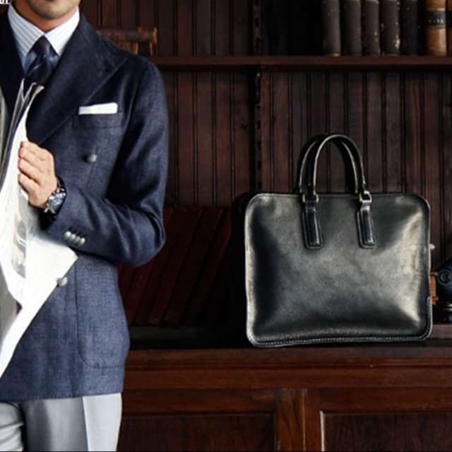 本革職人こだわりブリーフケース