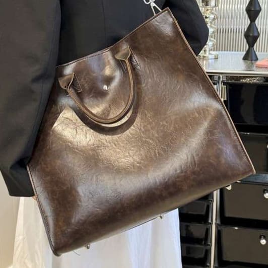 高級風合い牛革ブリーフケース