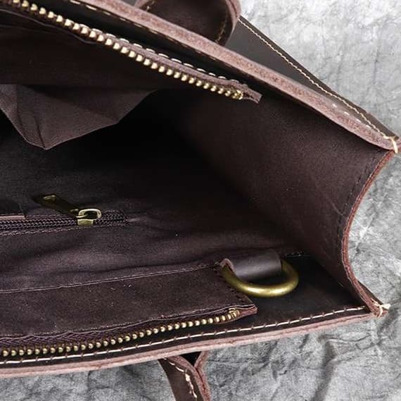 職人手縫い本革トートブリーフケース