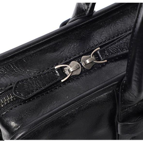 ブリーフケース 高級本革ビジネストートバッグ