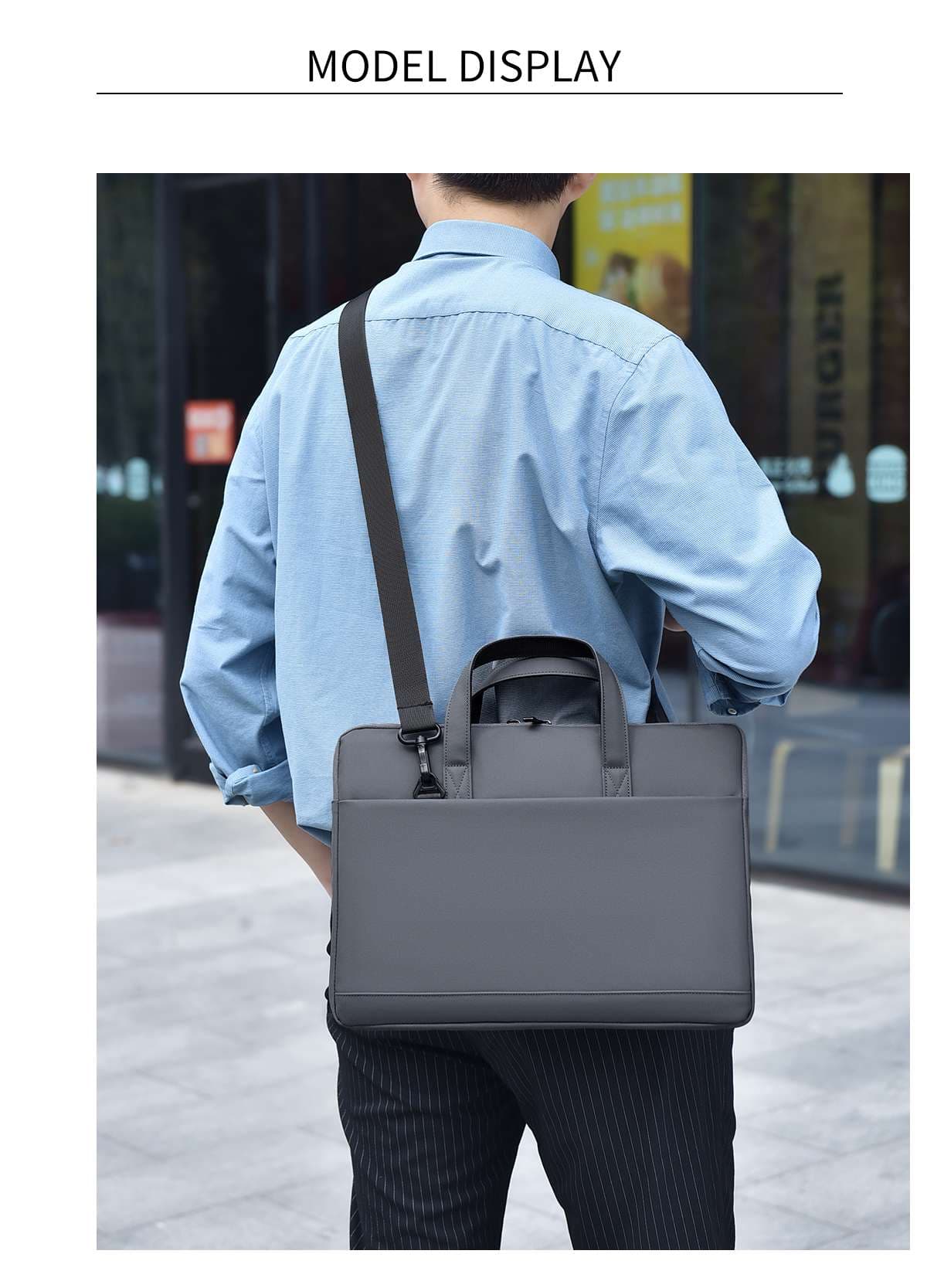 上品な都会派ブリーフケース