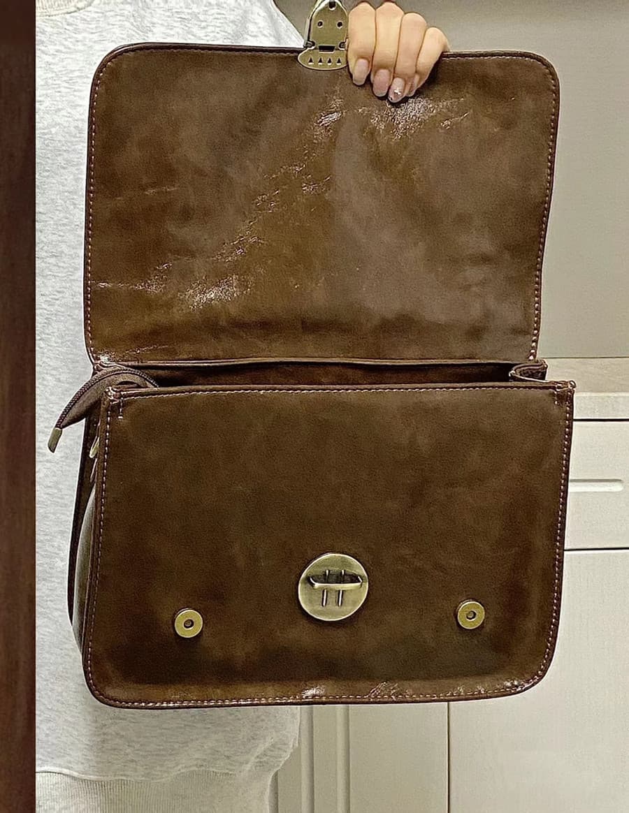 ブリーフケース 職人技の2wayレトロ書類鞄