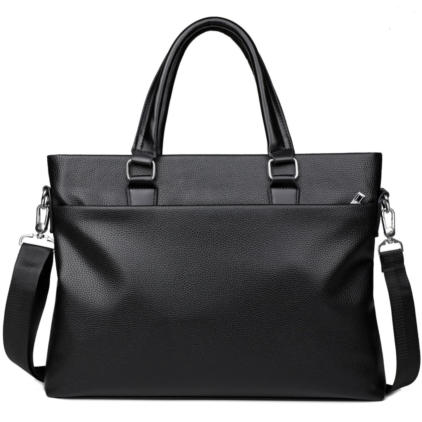 ブリーフケース 本革型押しツーウェイビジネスバッグ