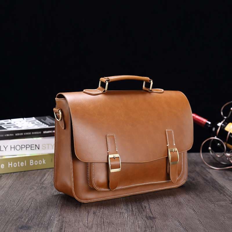 職人が作る本革クラシックブリーフケース