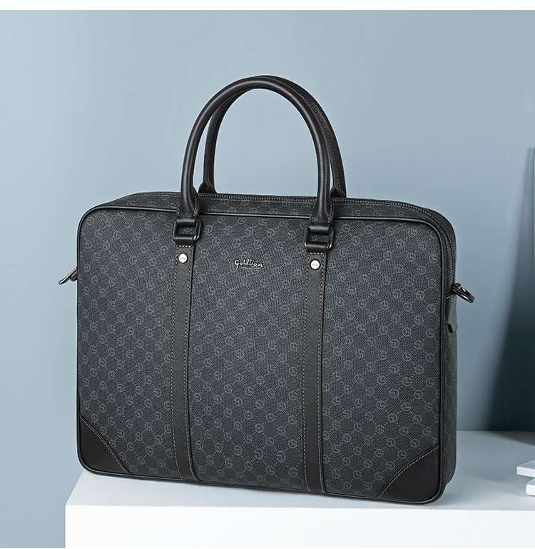 ブリーフケース 高級感溢れる革製ビジネスバッグ