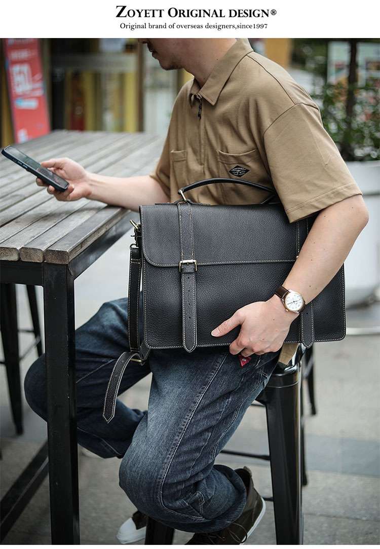 クラシック紳士のビジネスバッグ