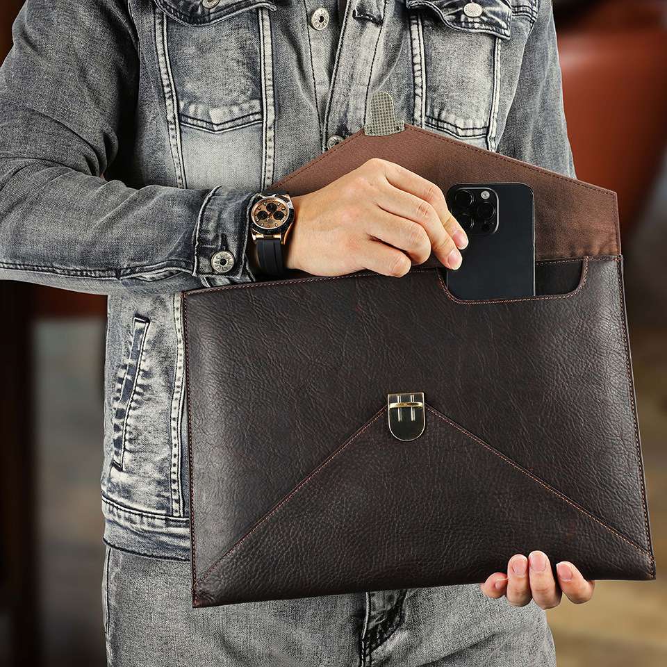 クラシカル封筒型ブリーフケース