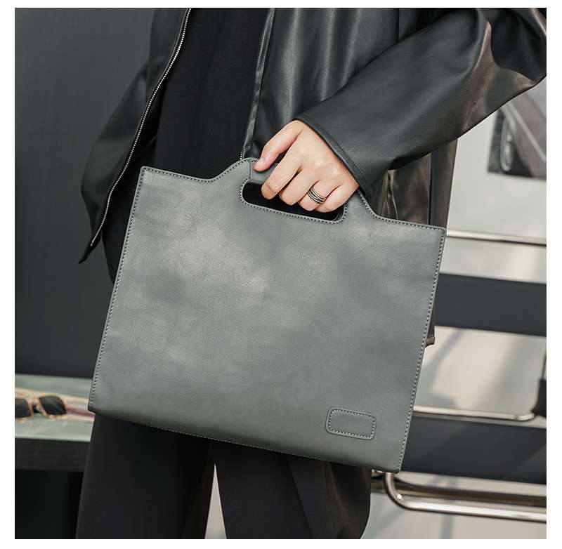 ビジネスバッグ シンプル洗練ハンドルバッグ