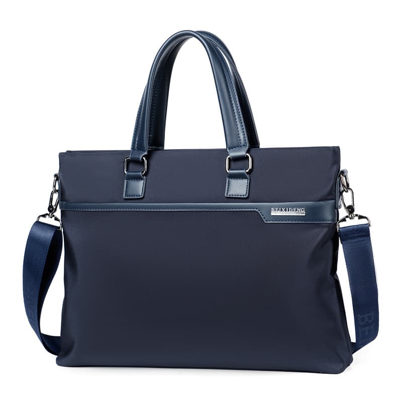 ブリーフケース プレミアム二層式ナイロンビジネストートバッグ