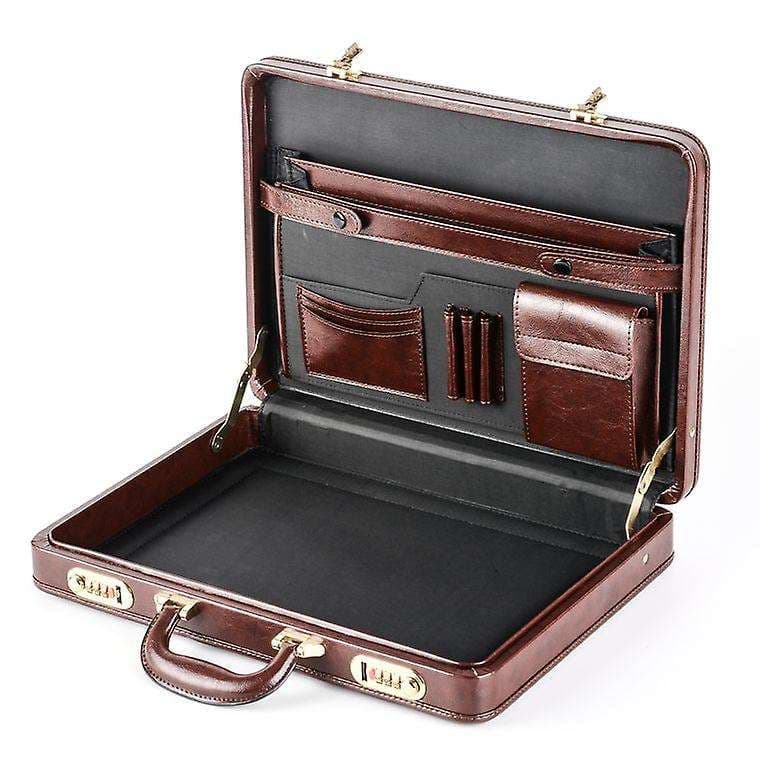 職人技が光る本革クラシカルブリーフケース