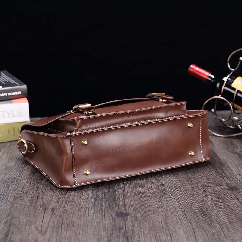 職人が作る本革クラシックブリーフケース