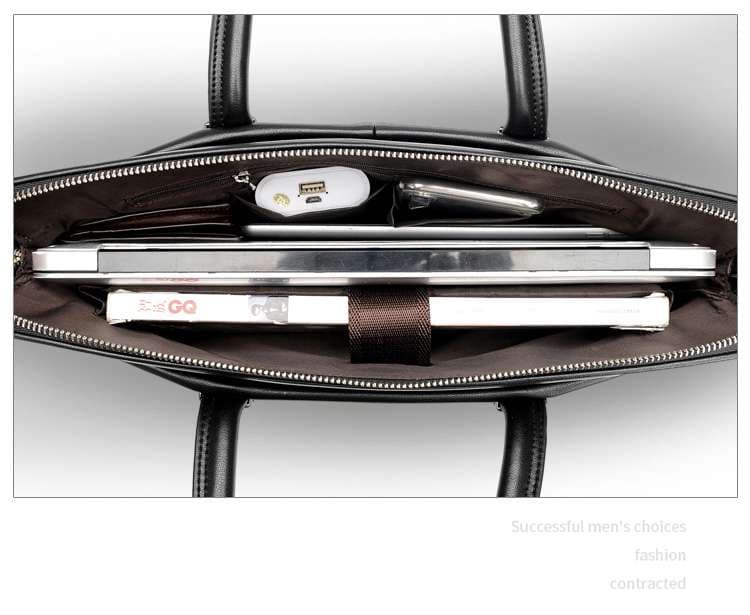 ブリーフケース 洗練ビジネス革鞄
