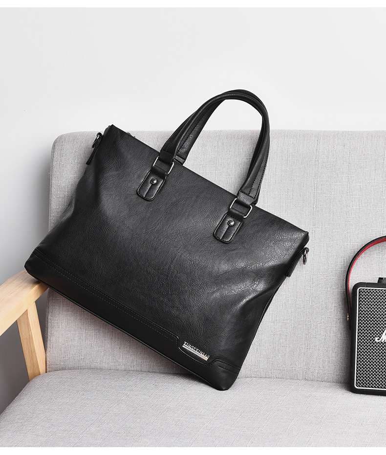 ブリーフケース 上質ビジネストートバッグ