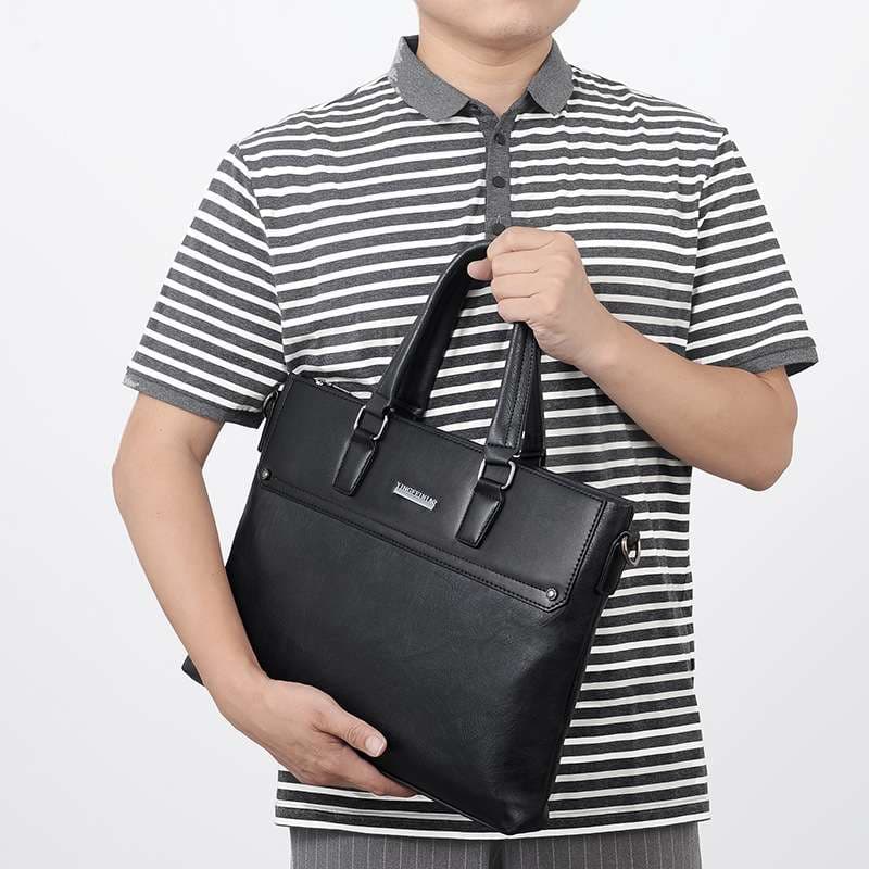 ブリーフケース 上質ビジネストートバッグ