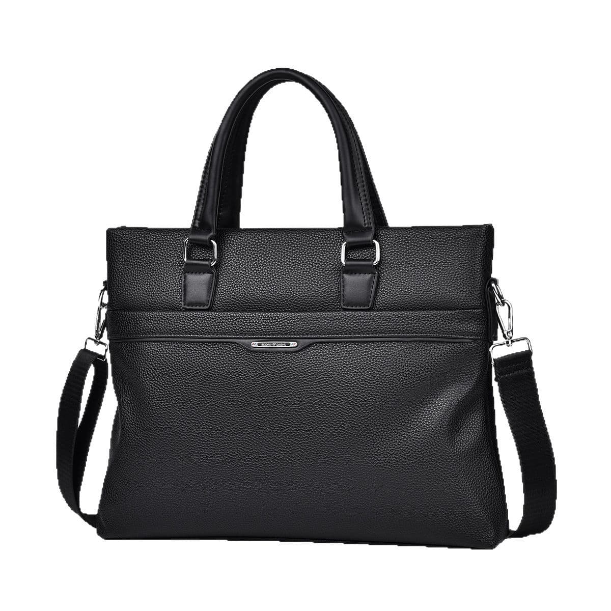 ブリーフケース 高級ナイロン製二重仕様ビジネストートバッグ