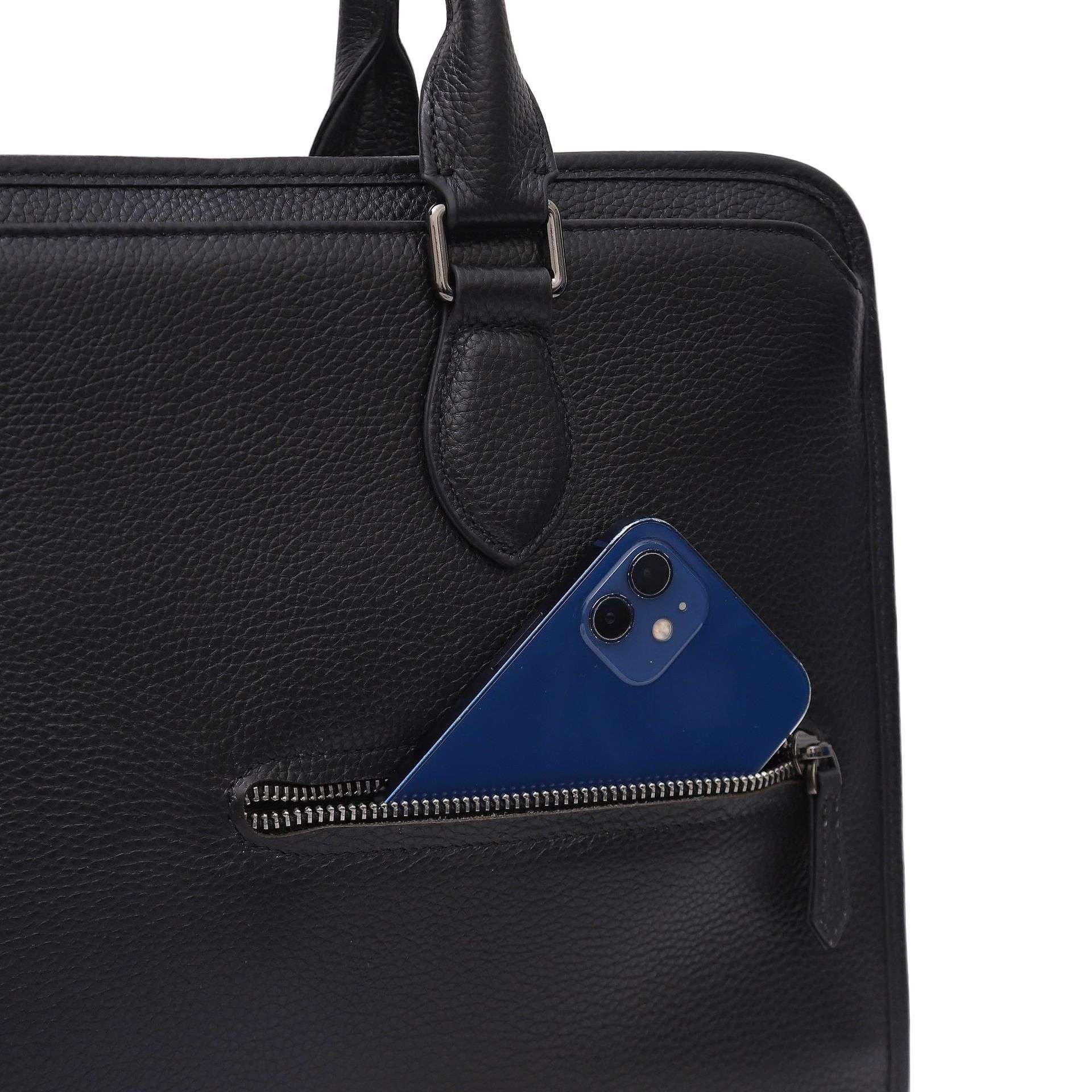 上質な本革シンプルブリーフケース