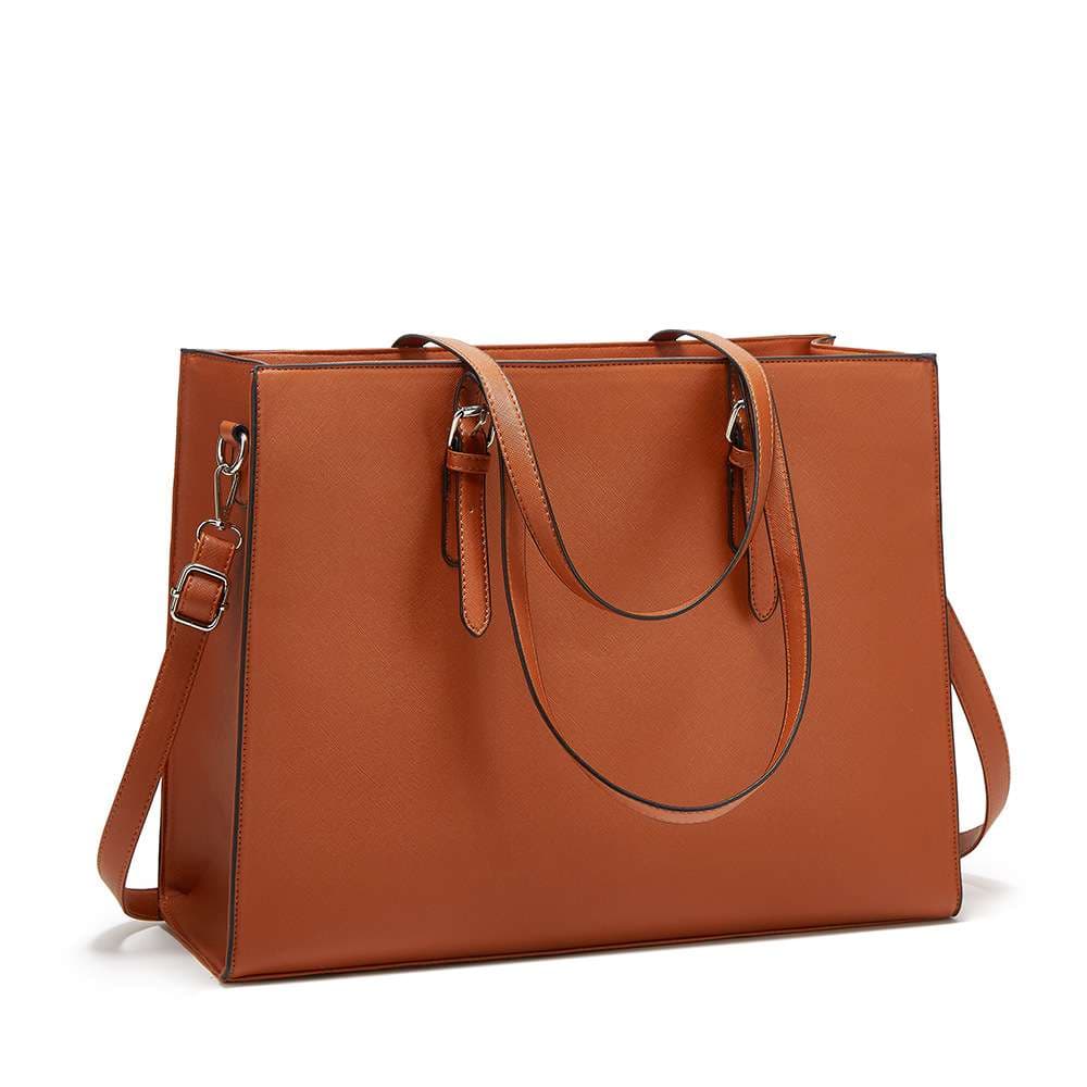 ブリーフケース シンプル上質レザービジネスバッグ