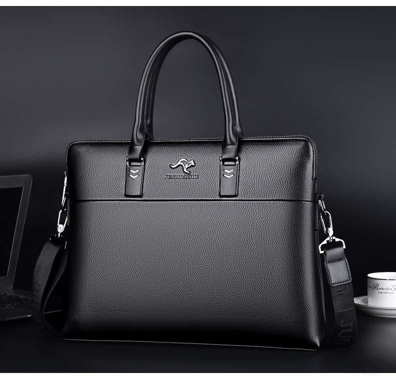 ブリーフケース 高級レザービジネスバッグ