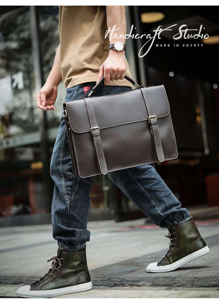 クラシック紳士のビジネスバッグ