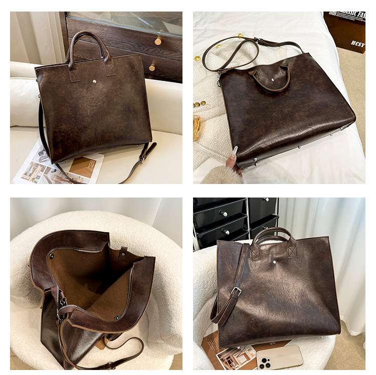 高級風合い牛革ブリーフケース