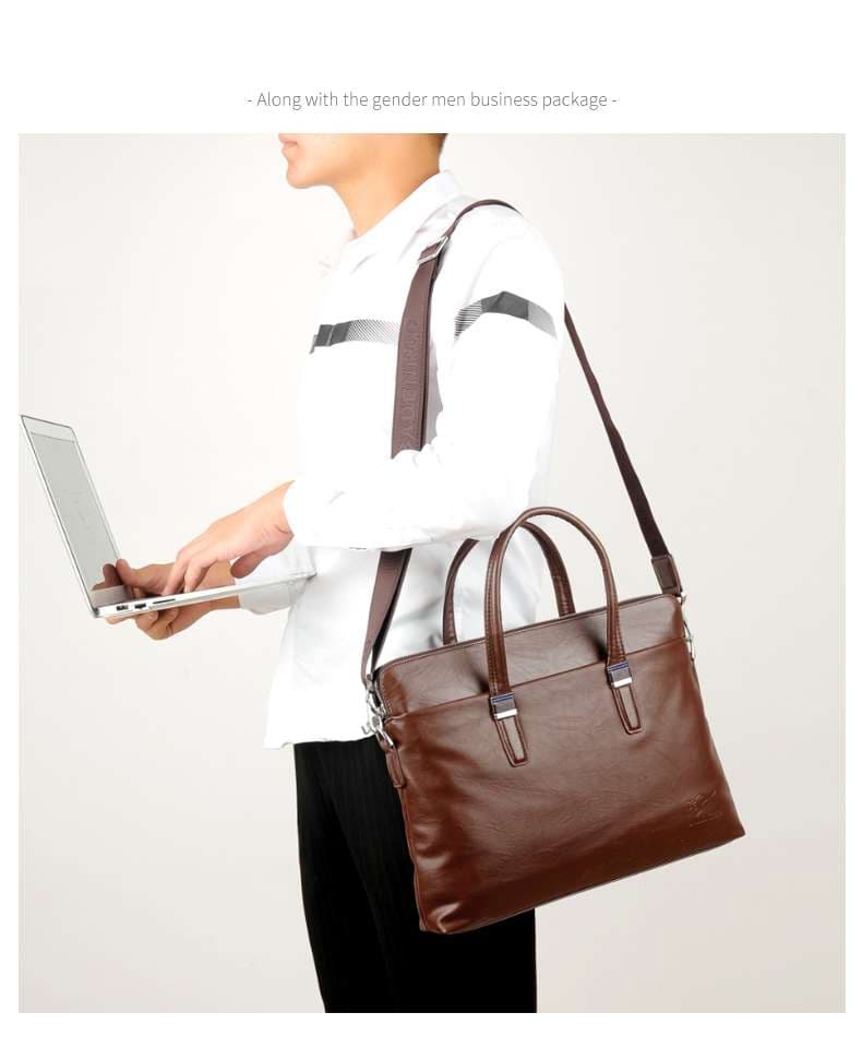 ブリーフケース 上質な革のビジネスバッグ