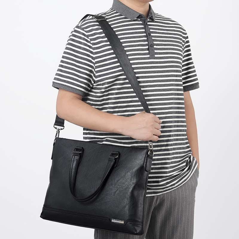 ブリーフケース 上質ビジネストートバッグ