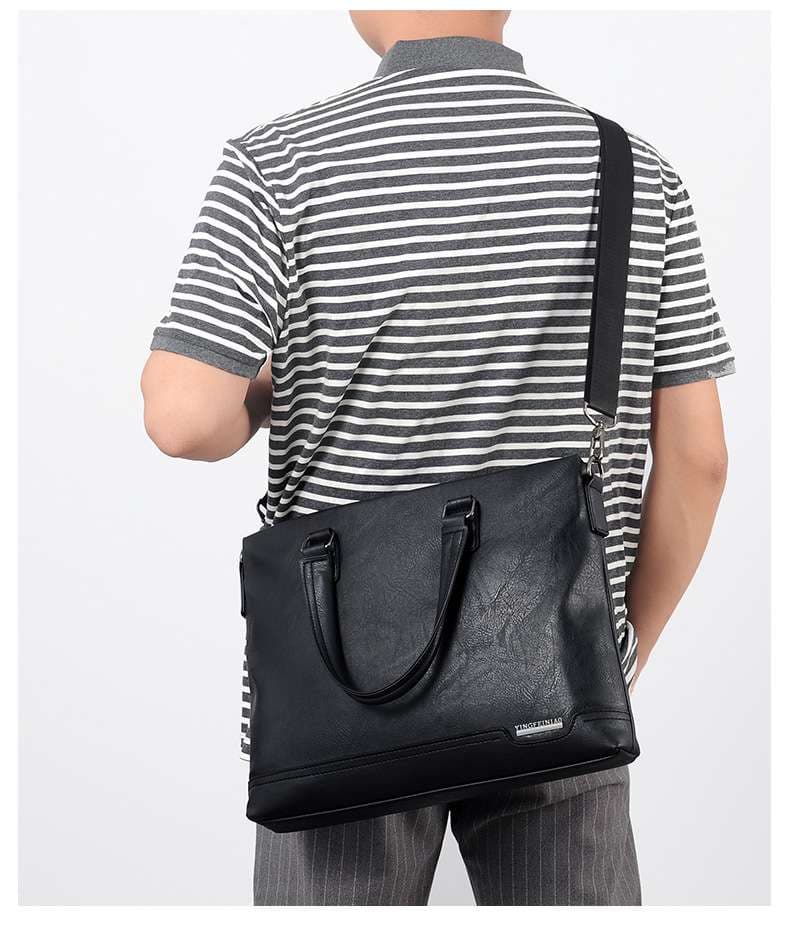 ブリーフケース 上質ビジネストートバッグ